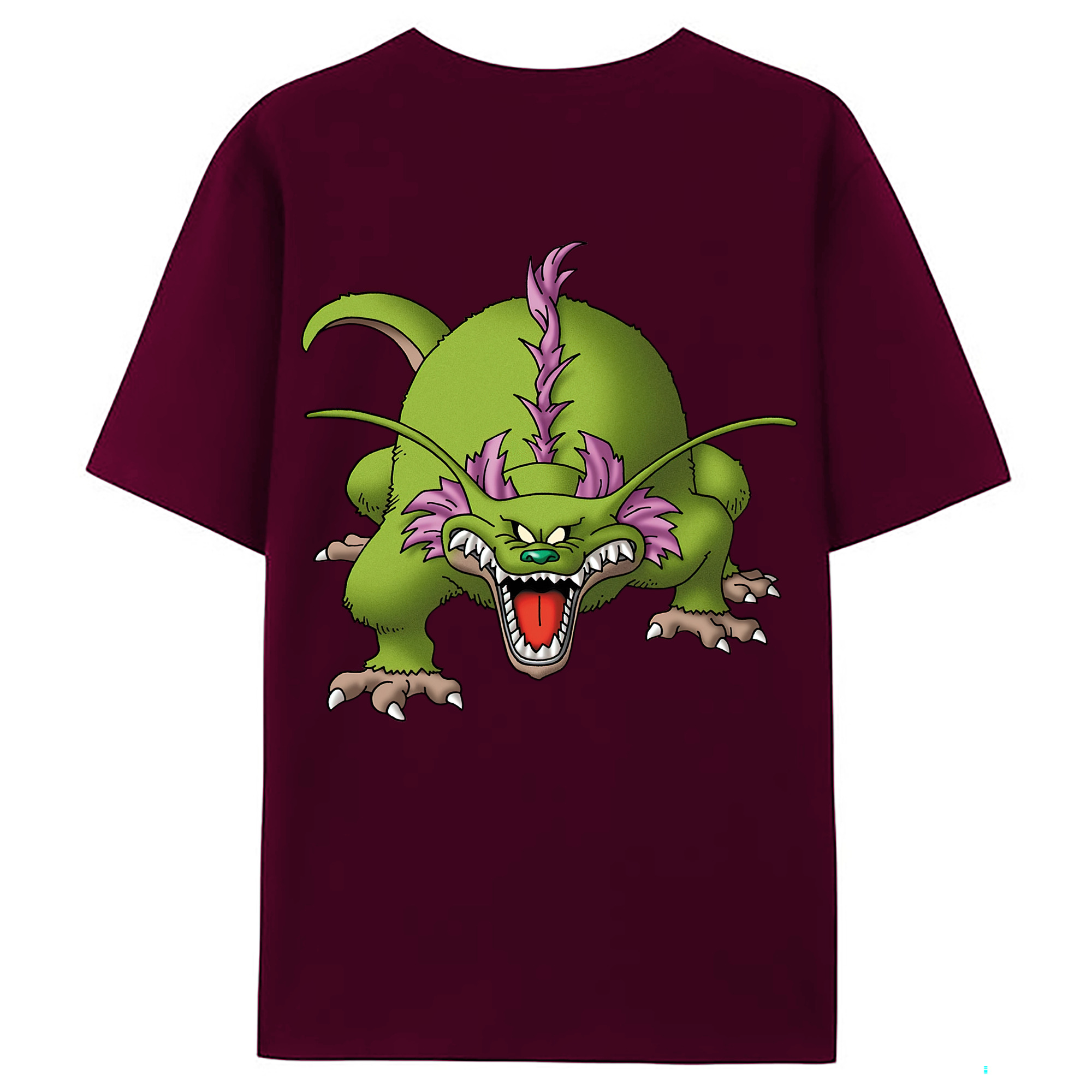 （画像用） ドラゴンクエスト Doragon Kuesuto Dragon Quest レディース半袖Tシャツ(バックプリント)